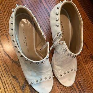 Barbara Bui white booties